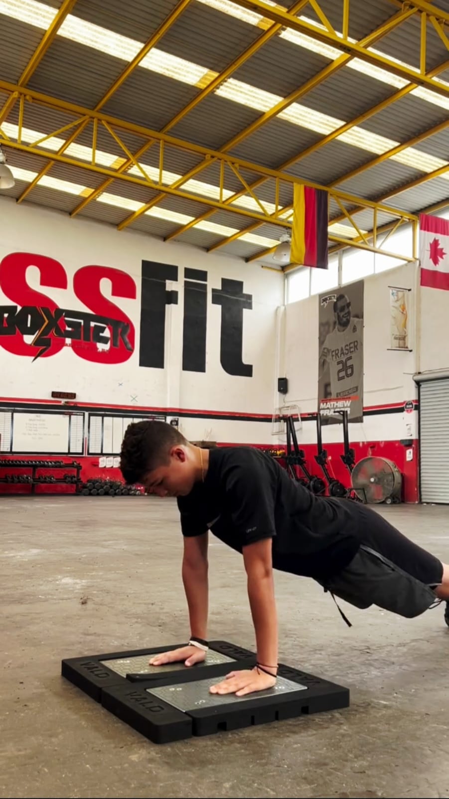 Sentadilla en placas de fuerza